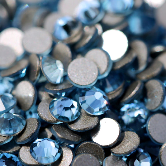 Swarovski Flatback Crystal Rhinestone Aquamarine