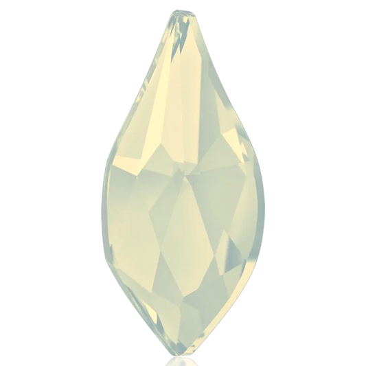 Swarovski 2205 Flame Flatback Rhinestones 7.5mm White Opal