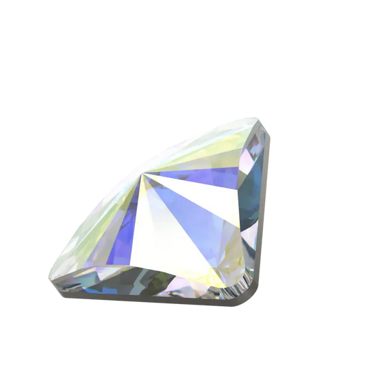 Swarovski 2716 Rivoli Triangle Flatback Rhinestones Crystal AB