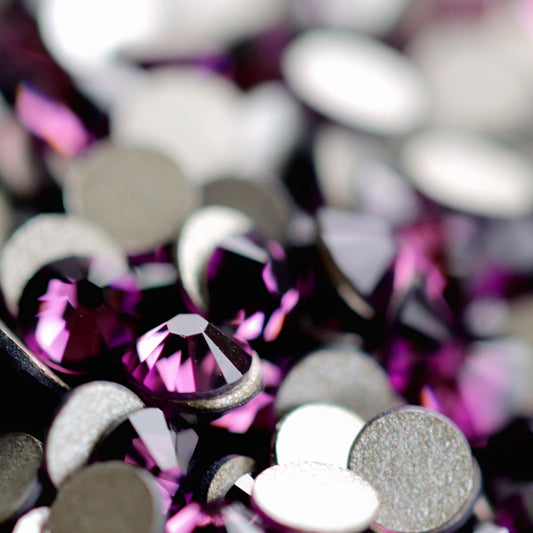 swarovski crystal rhinestone amethyst color
