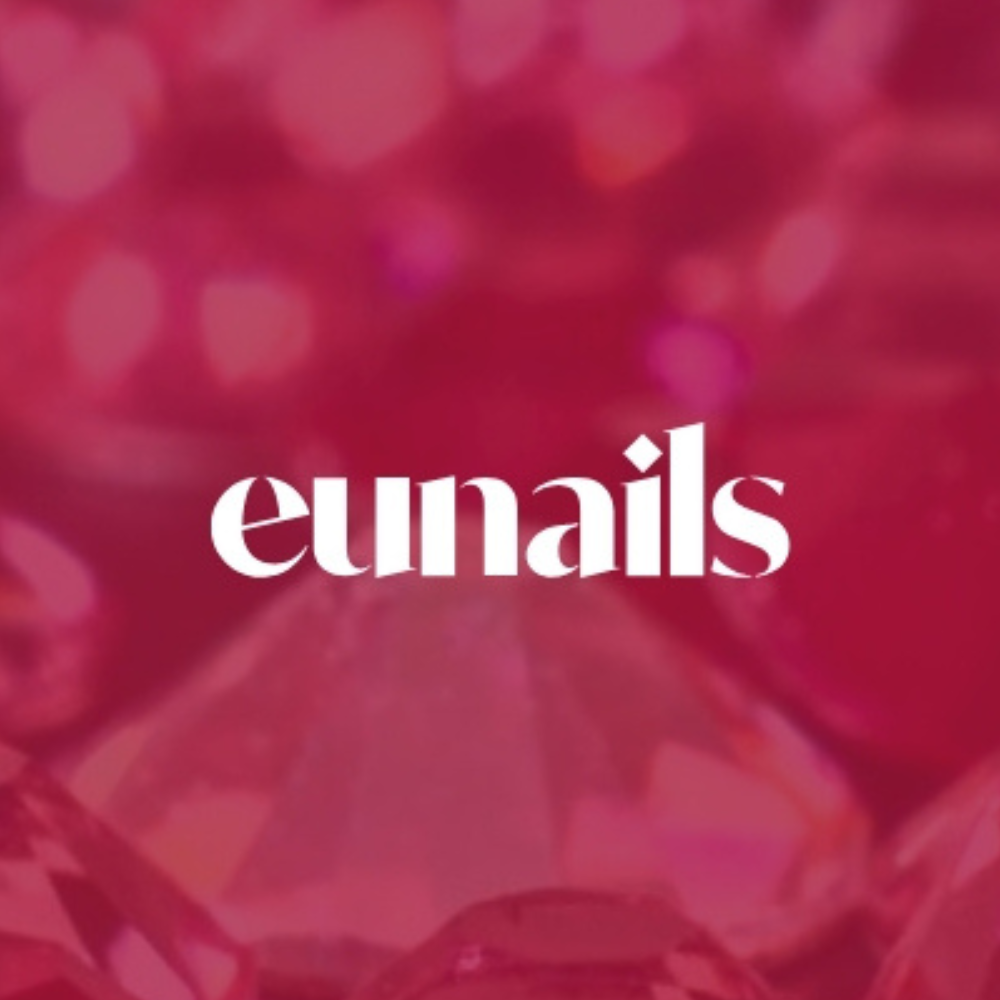 Eunails brand selection of premium rhinestones and uniqe nail art decorations for nail artists and creative designers 