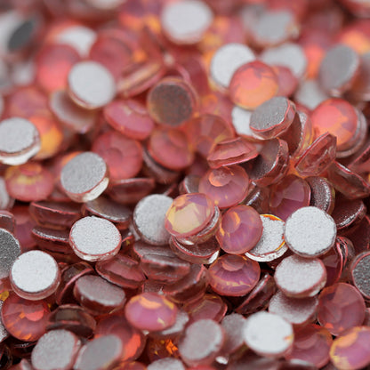 nail art rhinestone flamingo shine color