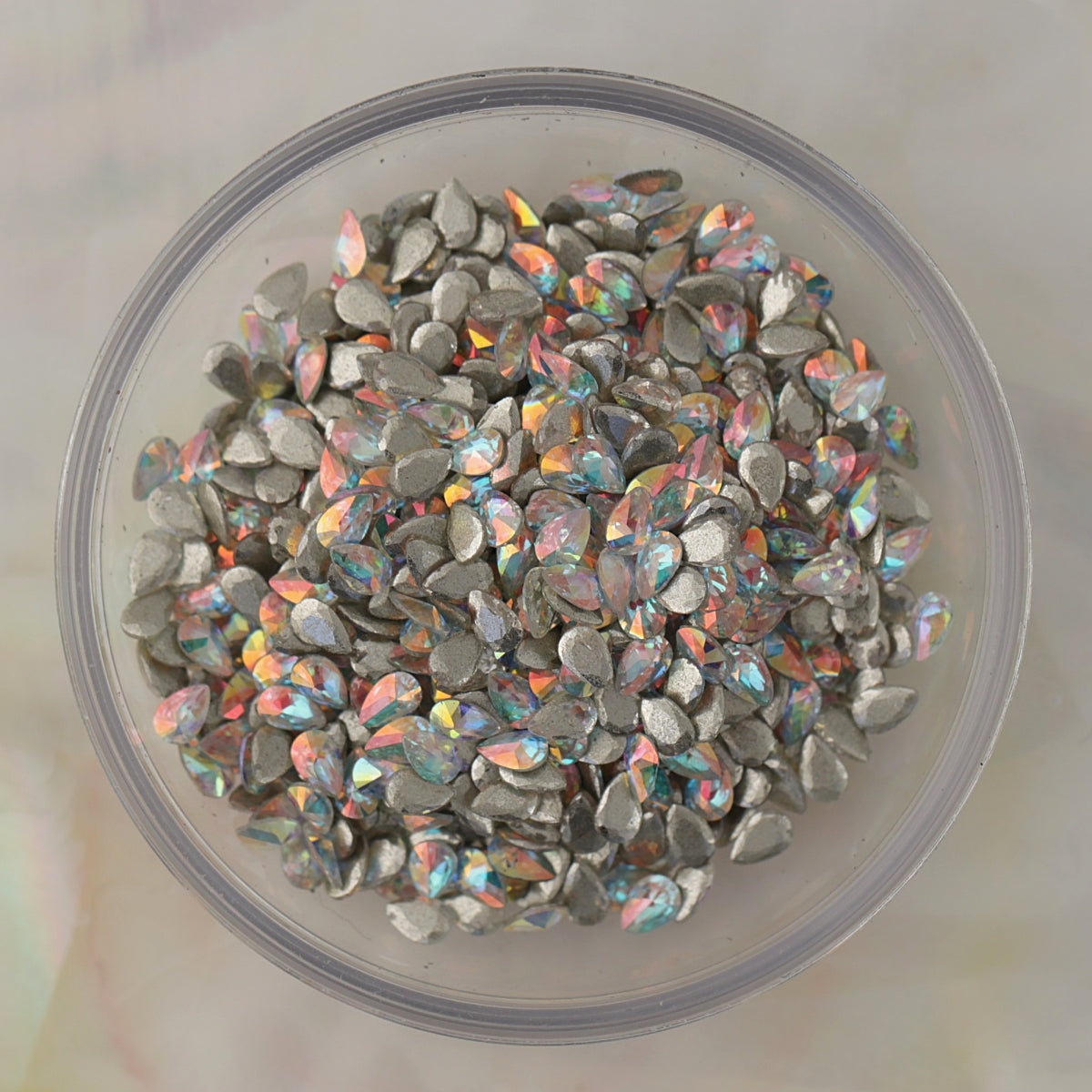 flatback zircon nail art decoration drop crystal ab