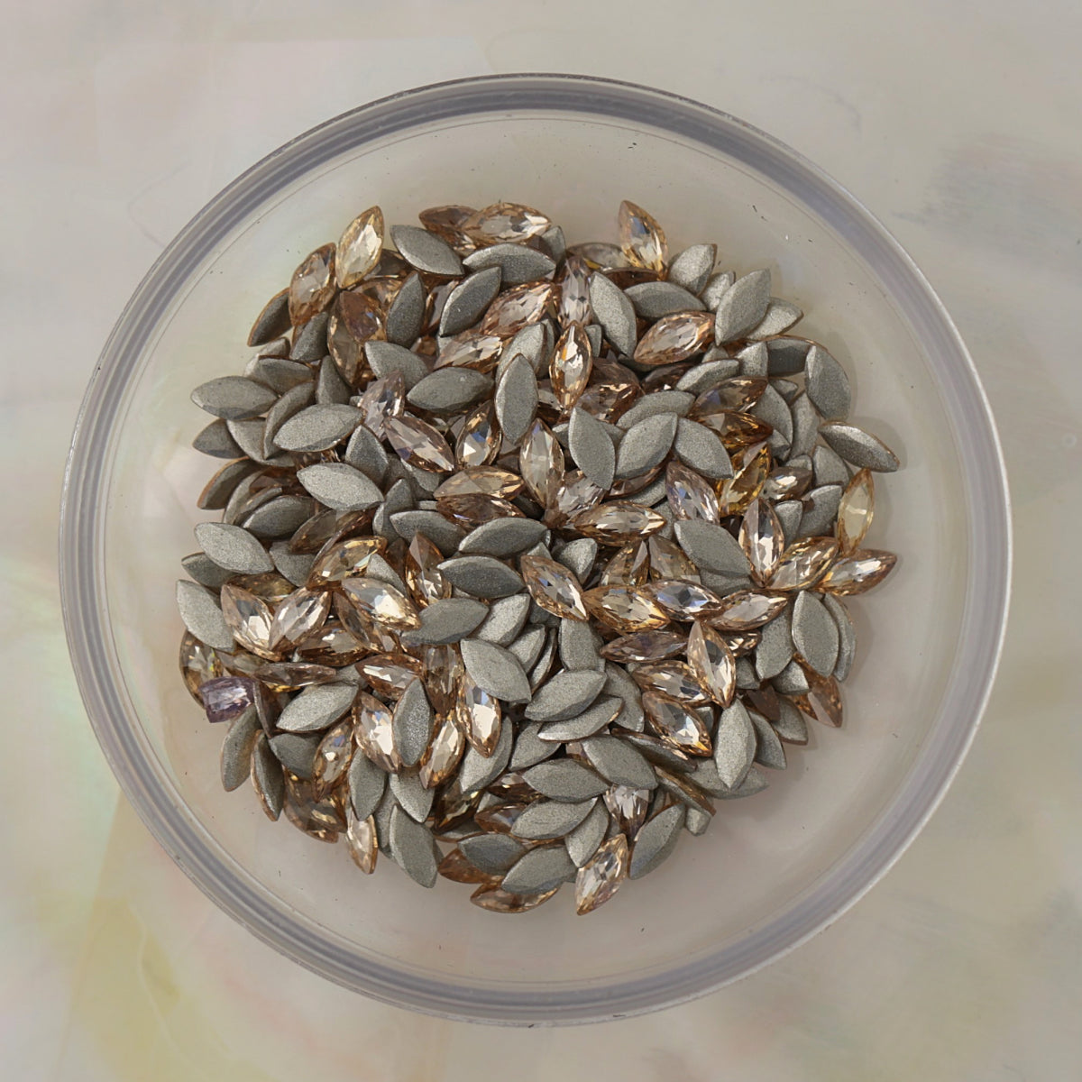 flatback zircon nail art decoration maruise light colorado topaz