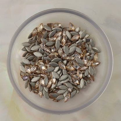 flatback zircon nail art decoration maruise light colorado topaz