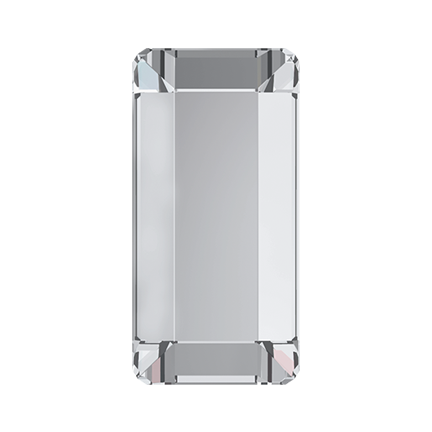 Preciosa Baguette MAXIMA Flatback Rhinestones 2555 4x2mm Crystal