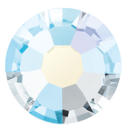Preciosa Flatback Crystal Rhinestone Crystal AB