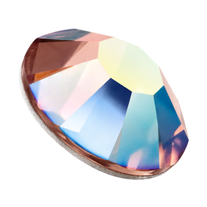 Preciosa Flatback Crystal Rhinestone Dusty Rose AB
