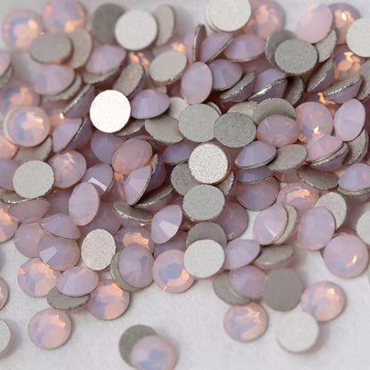 Peciosa Flatback Crystal Rhinestone Light Rose Opal