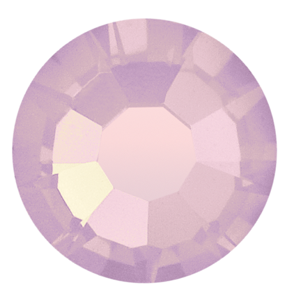 Preciosa Flatback Crystal Rhinestone Light Rose Opal