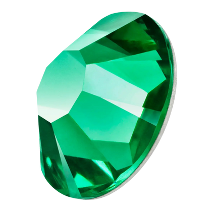 preciosa flatback crystal rhinestone mint green color