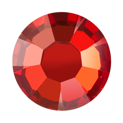 Preciosa Flatback Crystal Rhinestone Red Flame