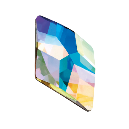 Preciosa Rhombus MAXIMA Flatback Rhinestones 2887 6x4mm Crystal AB