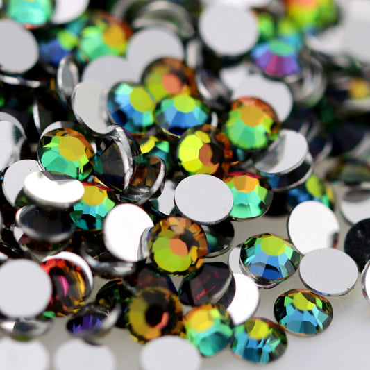 Preciosa Flatback Crystal Rhinestone Vitrail Medium