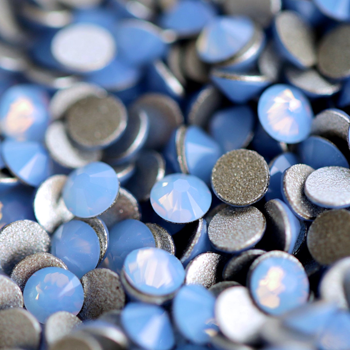 Swarovski Flatback Crystal Rhinestone Air Blue Opal