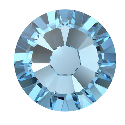 Swarovski Flatback Crystal Rhinestone Aquamarine