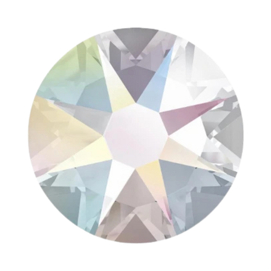 Swarovski 2088 Xirius Flatback  Crystal Rhinestone Crystal AB