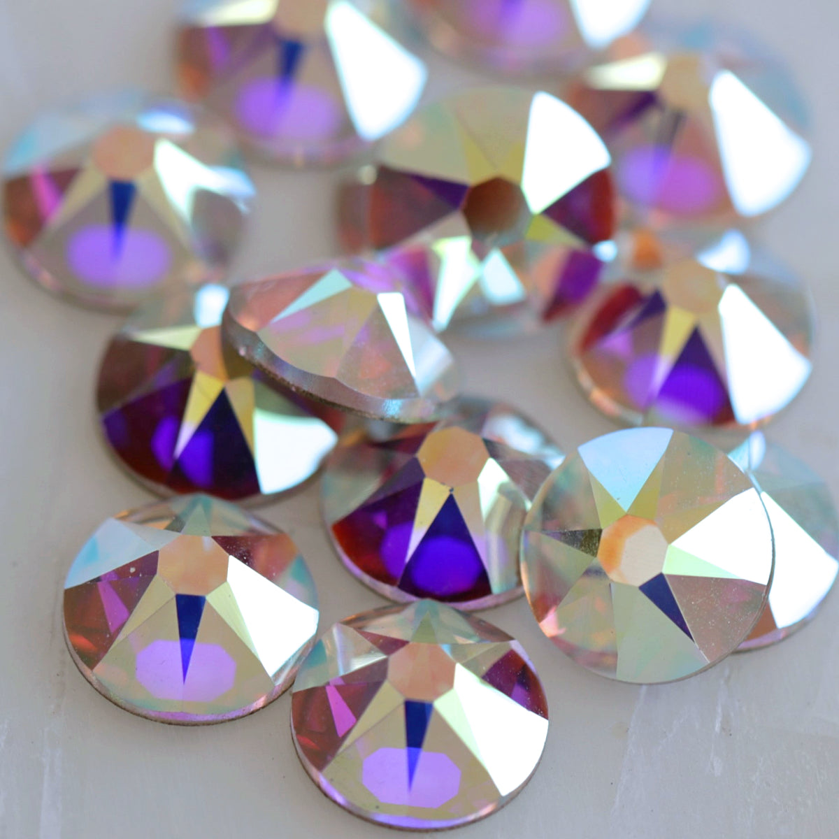 Swarovski Crystal Rhinestone Crystal AB | eunails