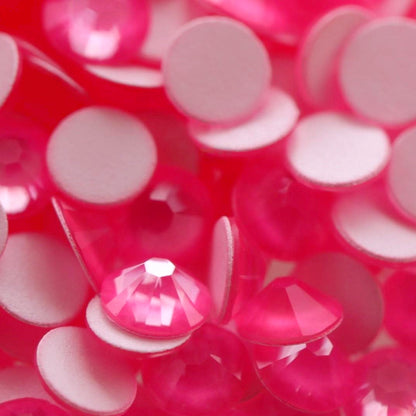 Swarovski Flatback Crystal Rhinestone  Electric Pink Ignite