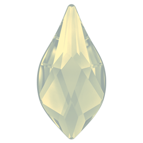 Swarovski 2205 Flame Flatback Rhinestones 7.5mm White Opal