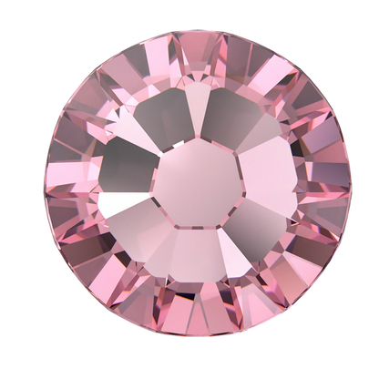 Swarovski Flatback Crystal Rhinestone Light Rose