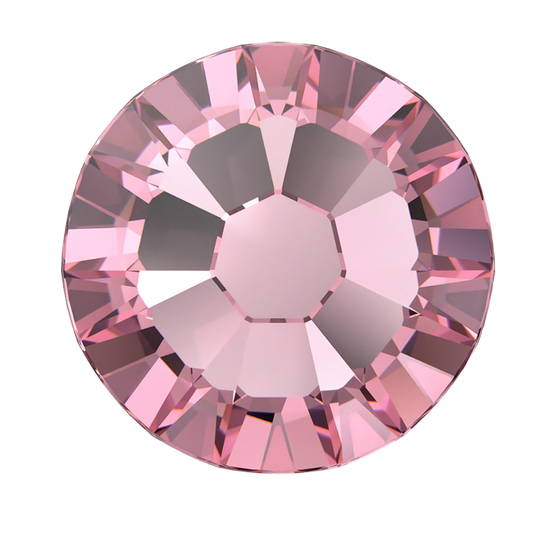 Swarovski Flatback Crystal Rhinestone Light Rose