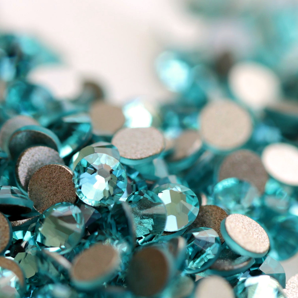 Swarovski Flatback Crystal Rhinestone Light Turquoise