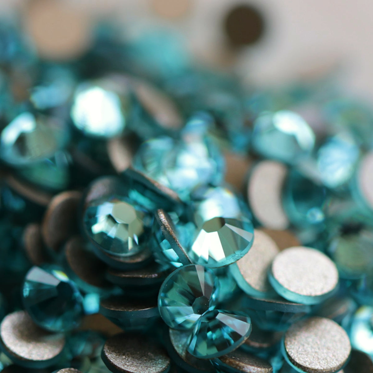 Swarovski Flatback Crystal Rhinestone Light Turquoise