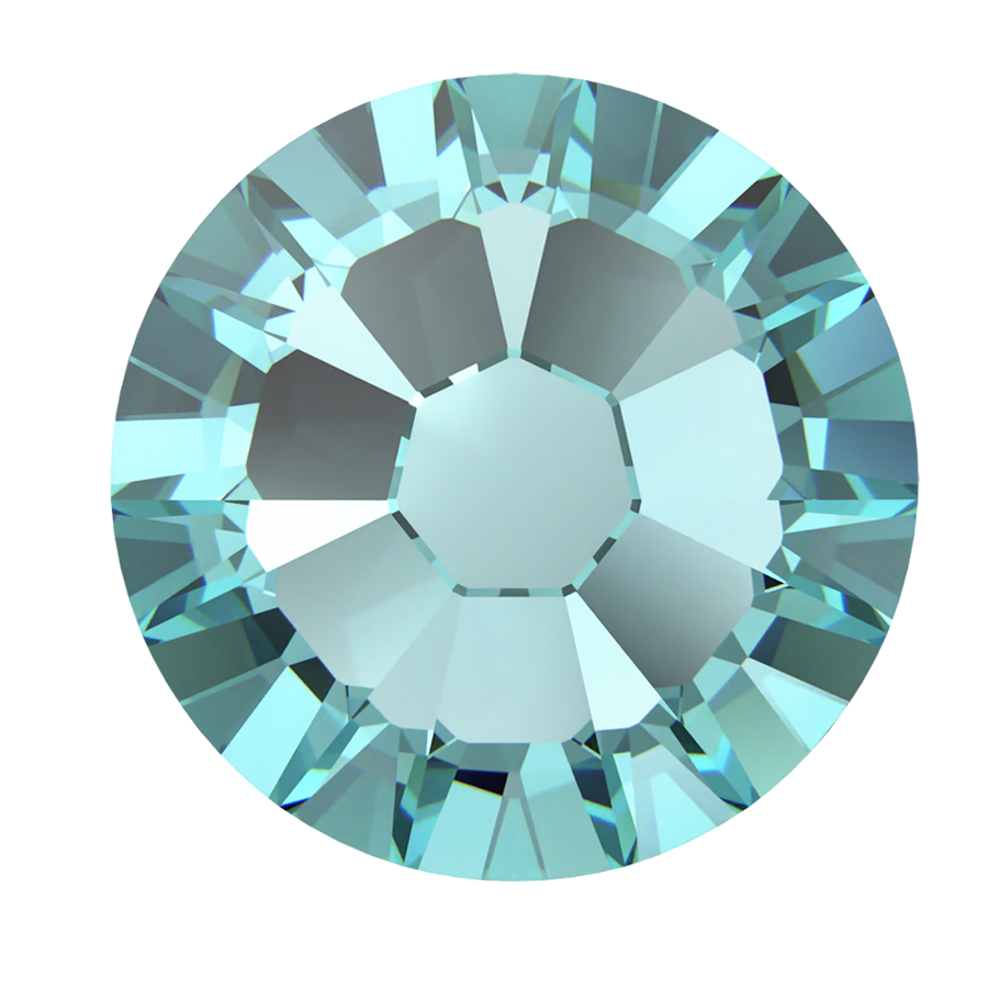 Swarovski Flatback Crystal Rhinestone  Light Turquoise