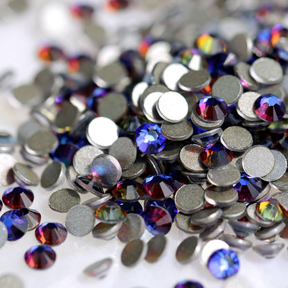 swarovski flatback crystal rhinestone meridian blue color