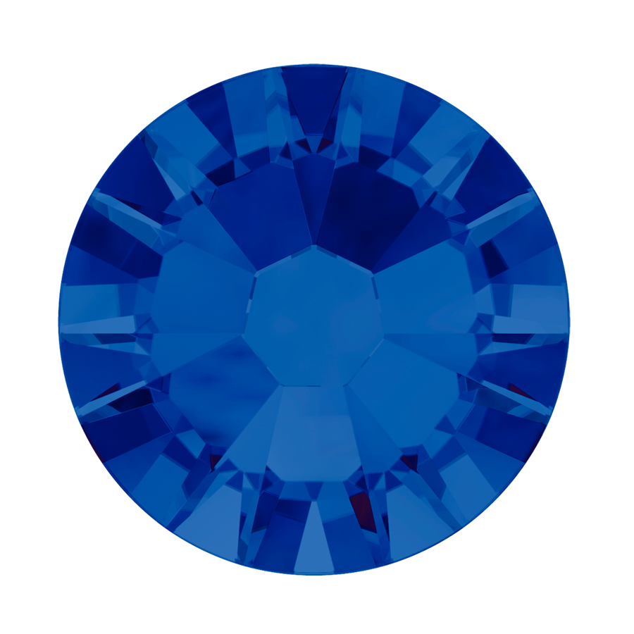 Swarovski Flatback Crystal Rhinestone Meridian Blue