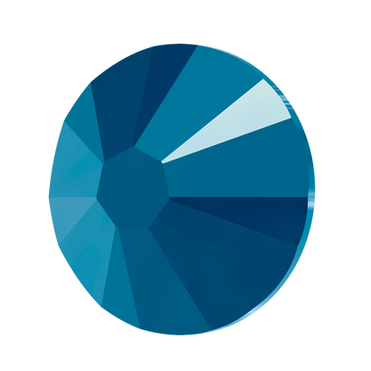 Swarovski Flatback Crystal Rhinestone Metallic Blue