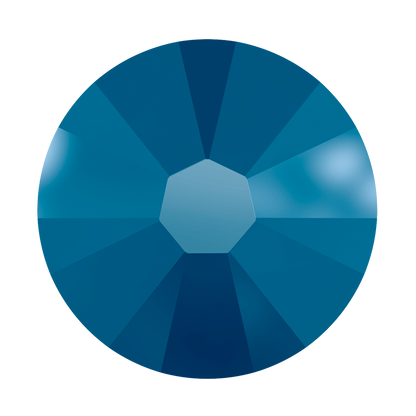 Swarovski Flatback Crystal Rhinestone Metallic Blue