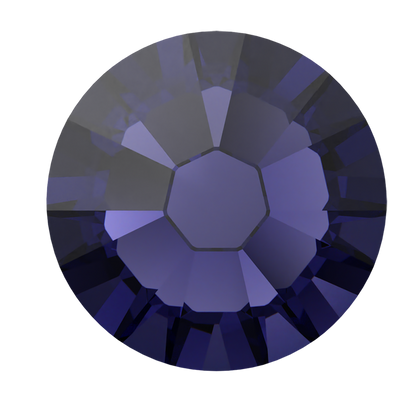 Swarovski Flatback Crystal Rhinestone Purple Velvet