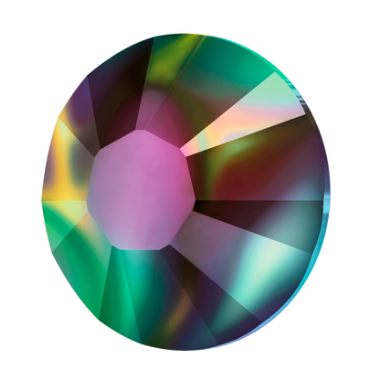 Swarovski Flatback Crystal Rhinestone Rainbow Dark