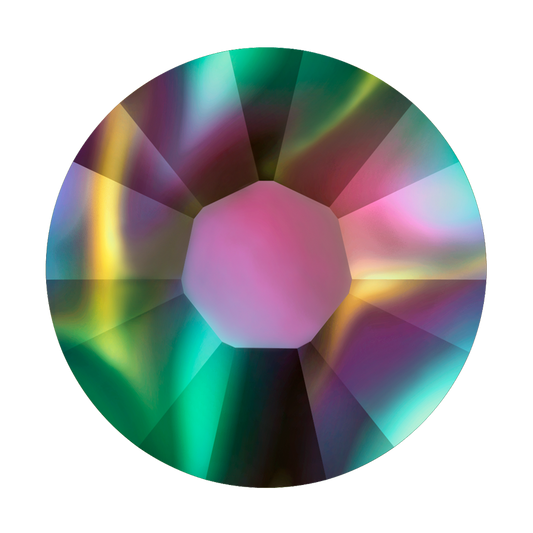 Swarovski Flatback Crystal Rhinestone Rainbow Dark