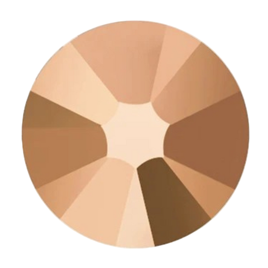 Swarovski Flatback Crystal Rhinestone Rose Gold