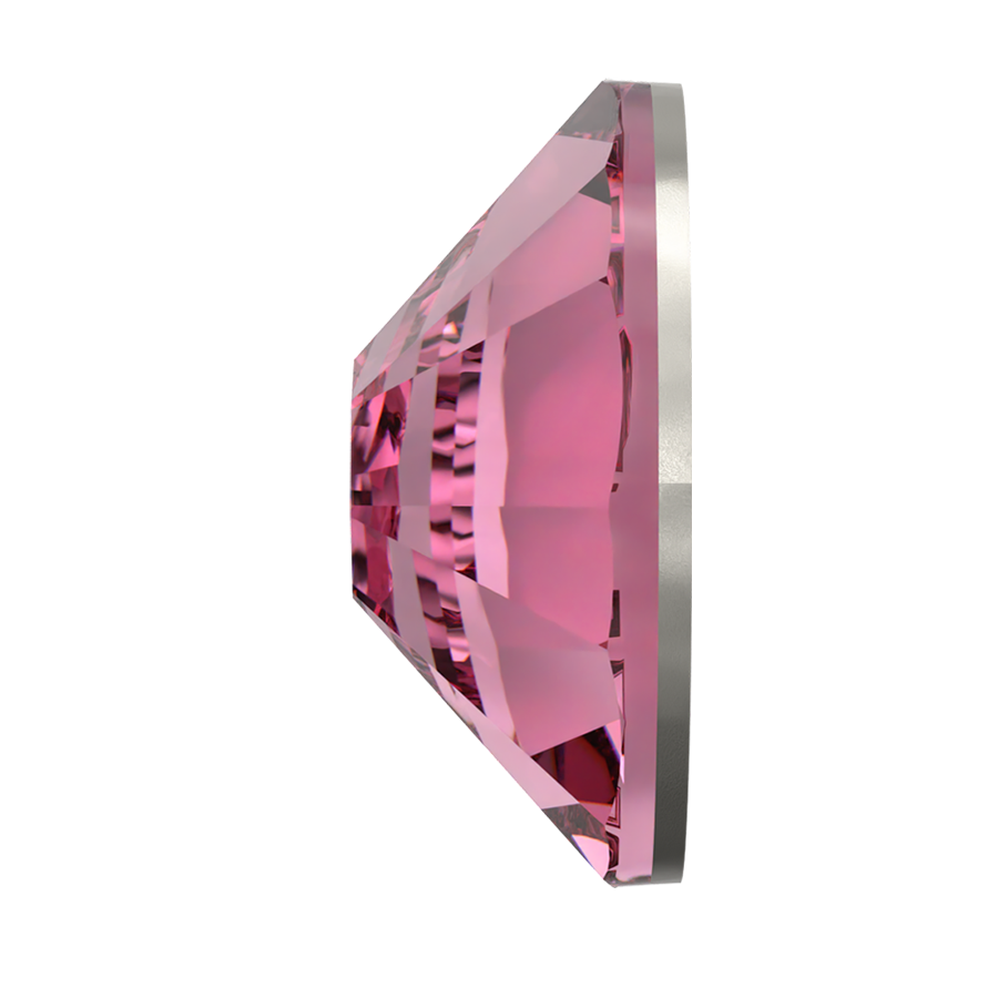 Swarovski Flatback Crystal Rhinestone Rose