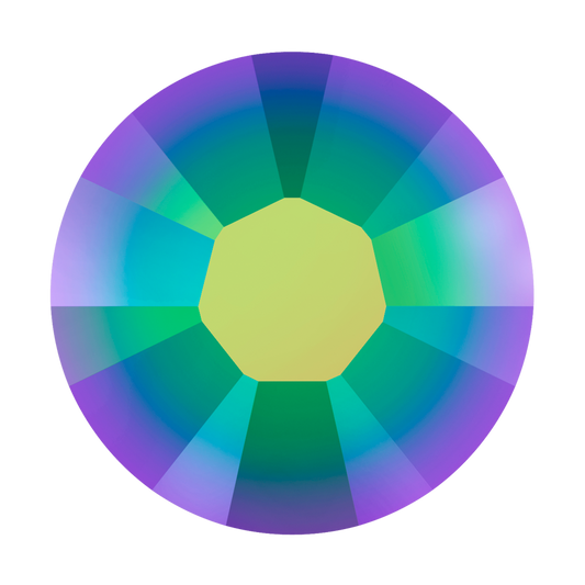 Swarovski Flatback Crystal Rhinestone Scarabaeus Green