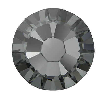 Swarovski Flatback Crystal Rhinestone Silver Night