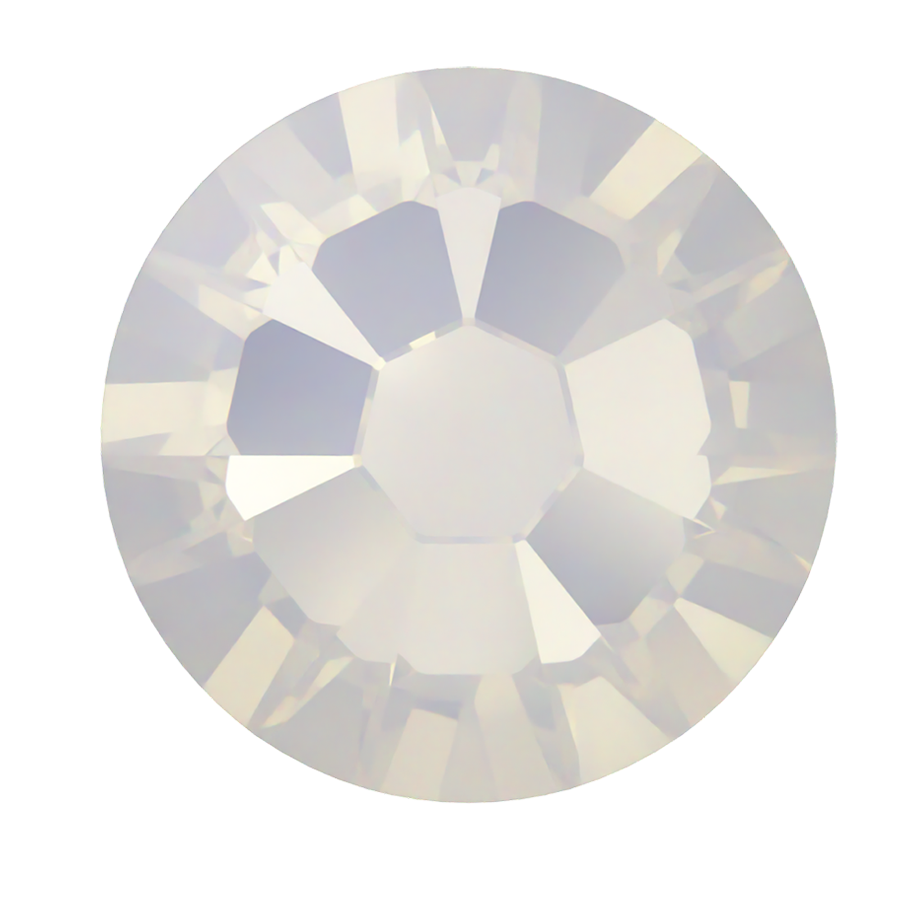 Swarovski Flatback Crystal Rhinestone White Opal