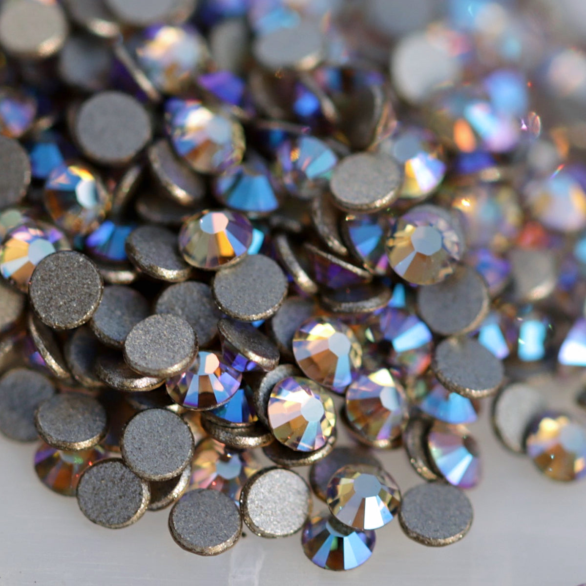 Swarovski Flatback Crystal Rhinestone Silk Shimmer