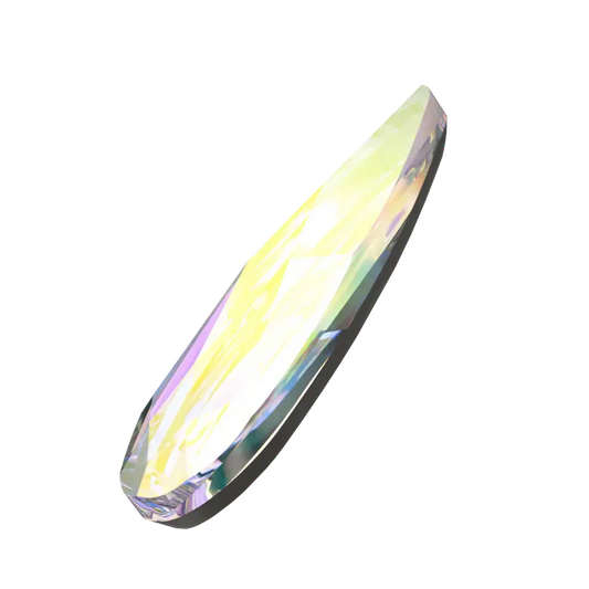 Swarovski 2304 Raindrop Flatback Rhinestones Crystal AB