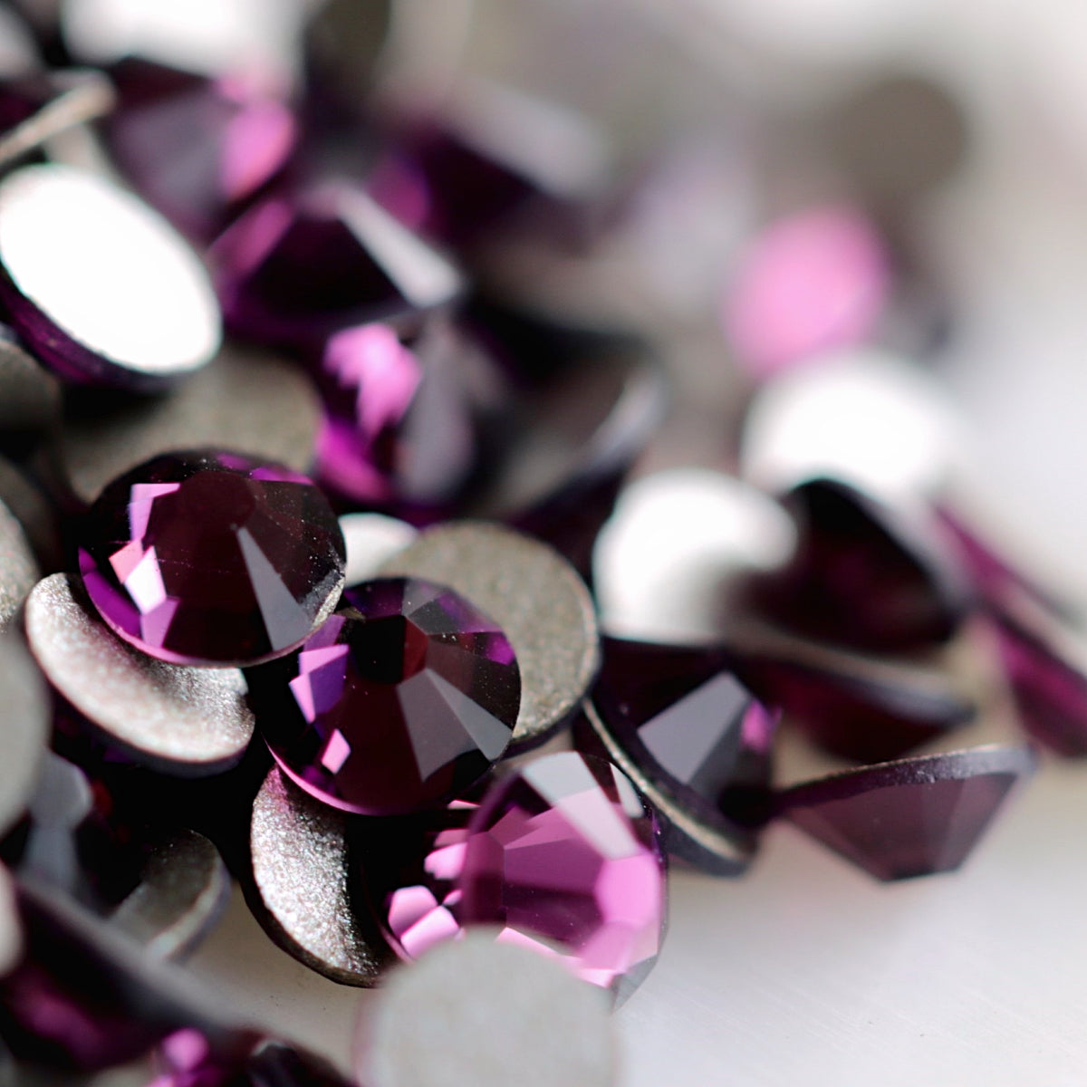 swarovski crystal rhinestone amethyst color