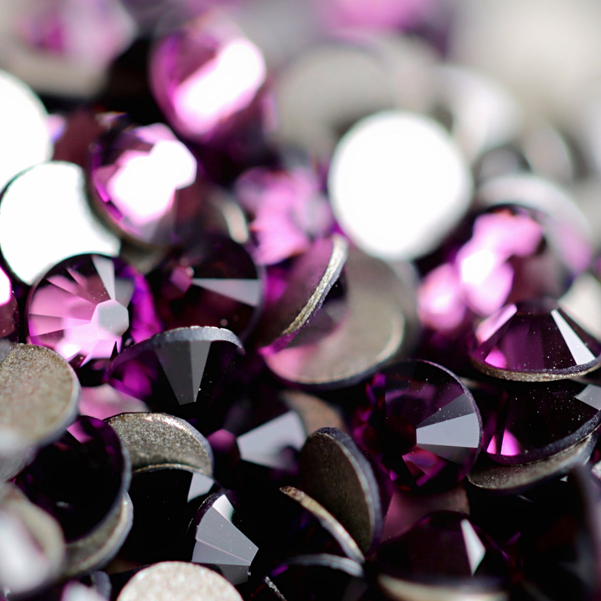 swarovski crystal rhinestone amethyst color