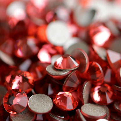 swarovski crystal rhinestone padparadscha color