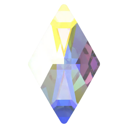 Swarovski Flatback Crystal Rhombus Crystal AB